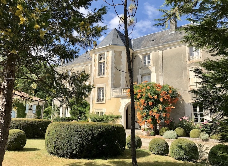 Façade du château