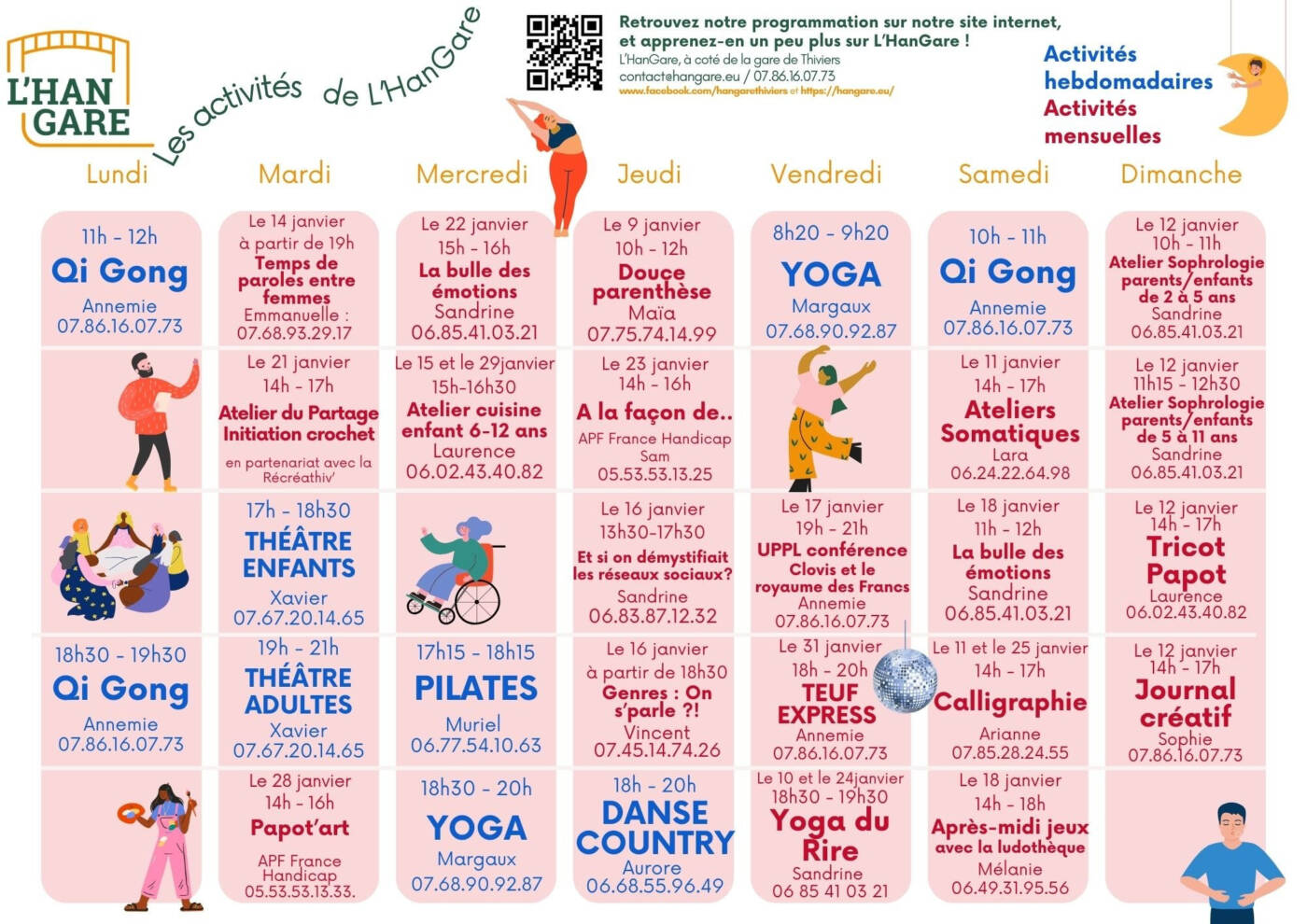 Programme Janvier